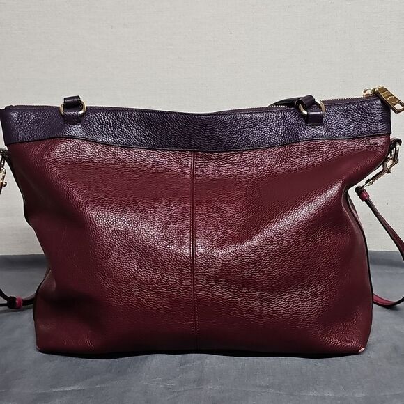 COACH TYLER PEBBLED LEATHER TOTE BAG BFPM-06-143 - Picture 3 of 11